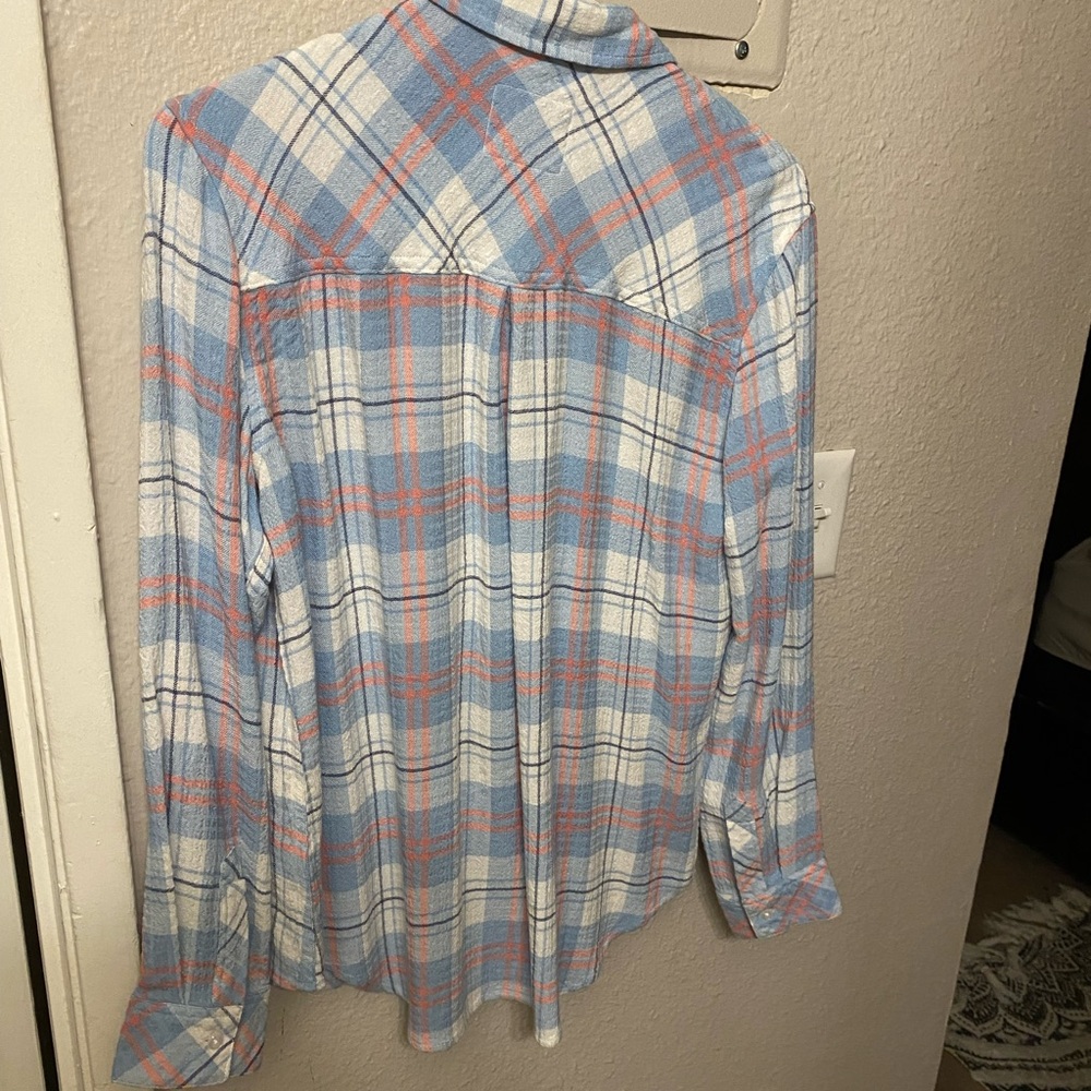 NWOT Rails Brady Ivory Cloud button down- size small - Picture 4 of 7